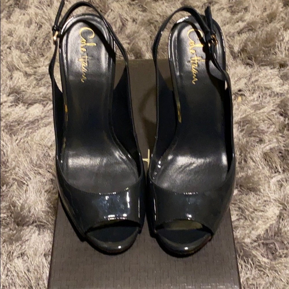 Cole Haan India ink patnt Leather